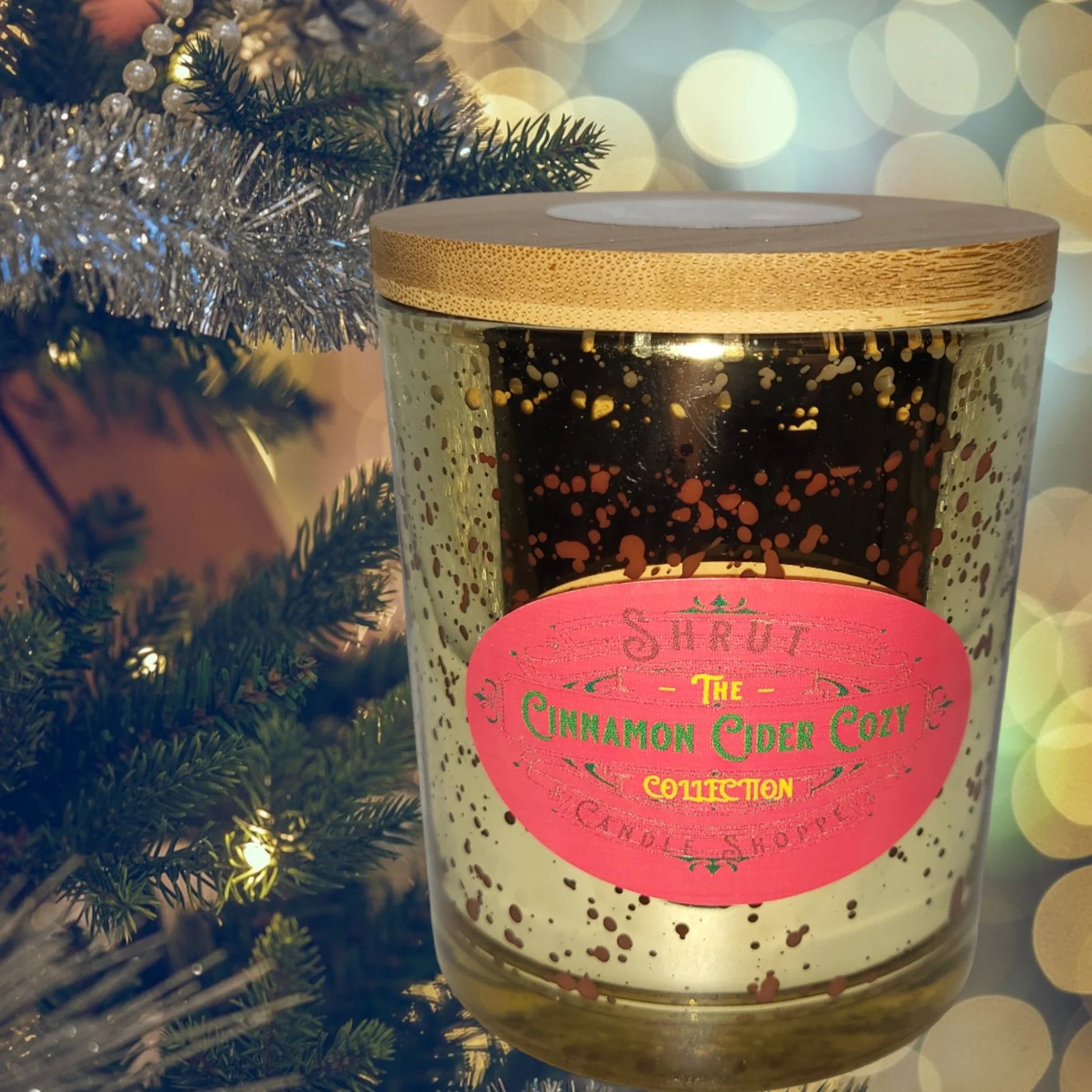 Cinnamon Cider Cozy Homemade, Hand-Poured Scented Candle