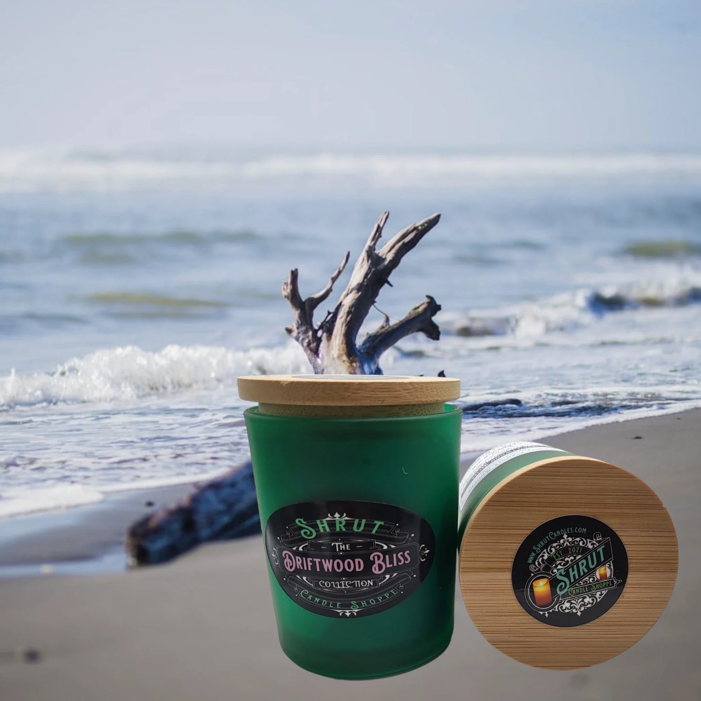 Driftwood Bliss |  Hand-Poured, Scented Candle, Summer Fragrance