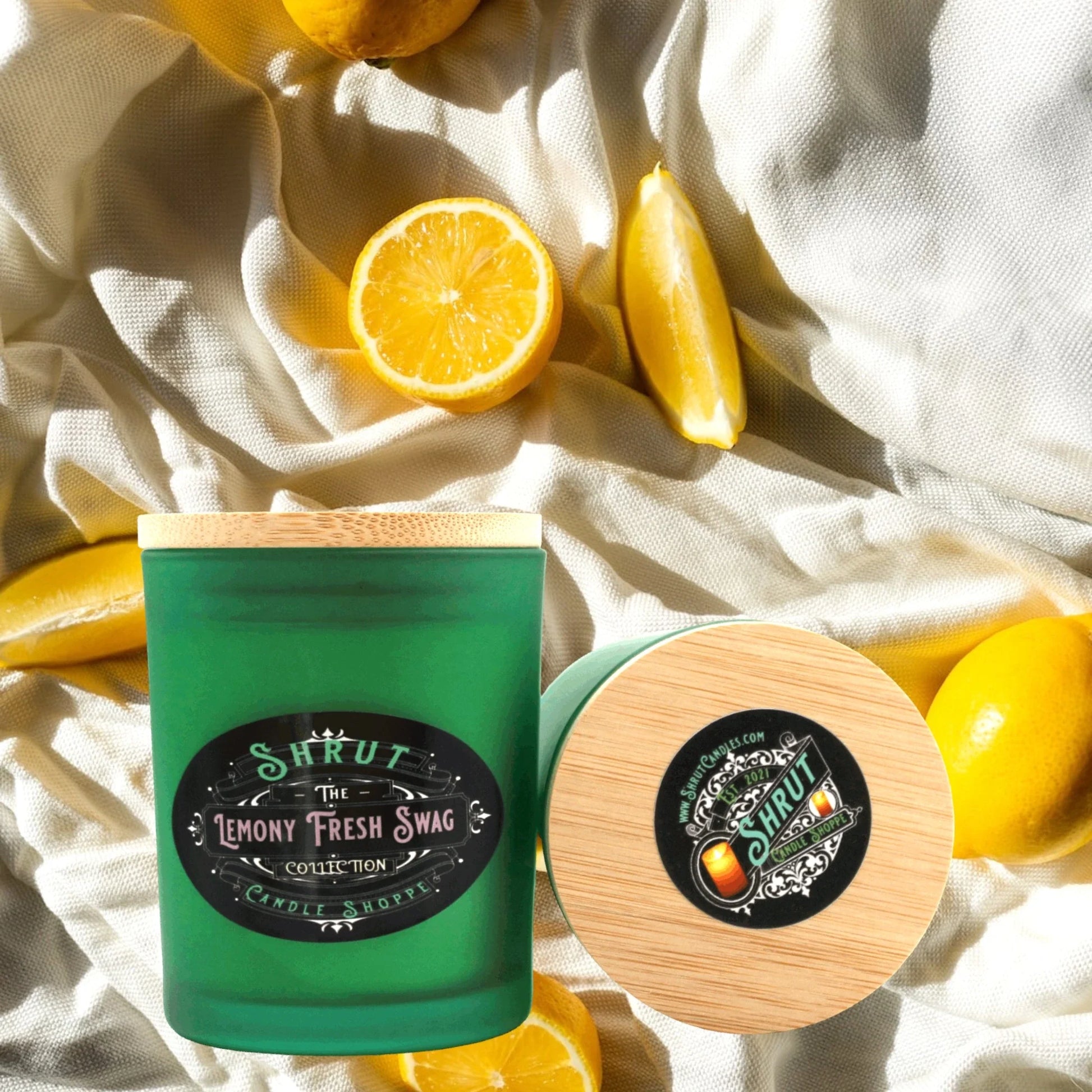 Lemony Fresh Swag Scented Candle - The Ultimate Sensory Pick-me-up