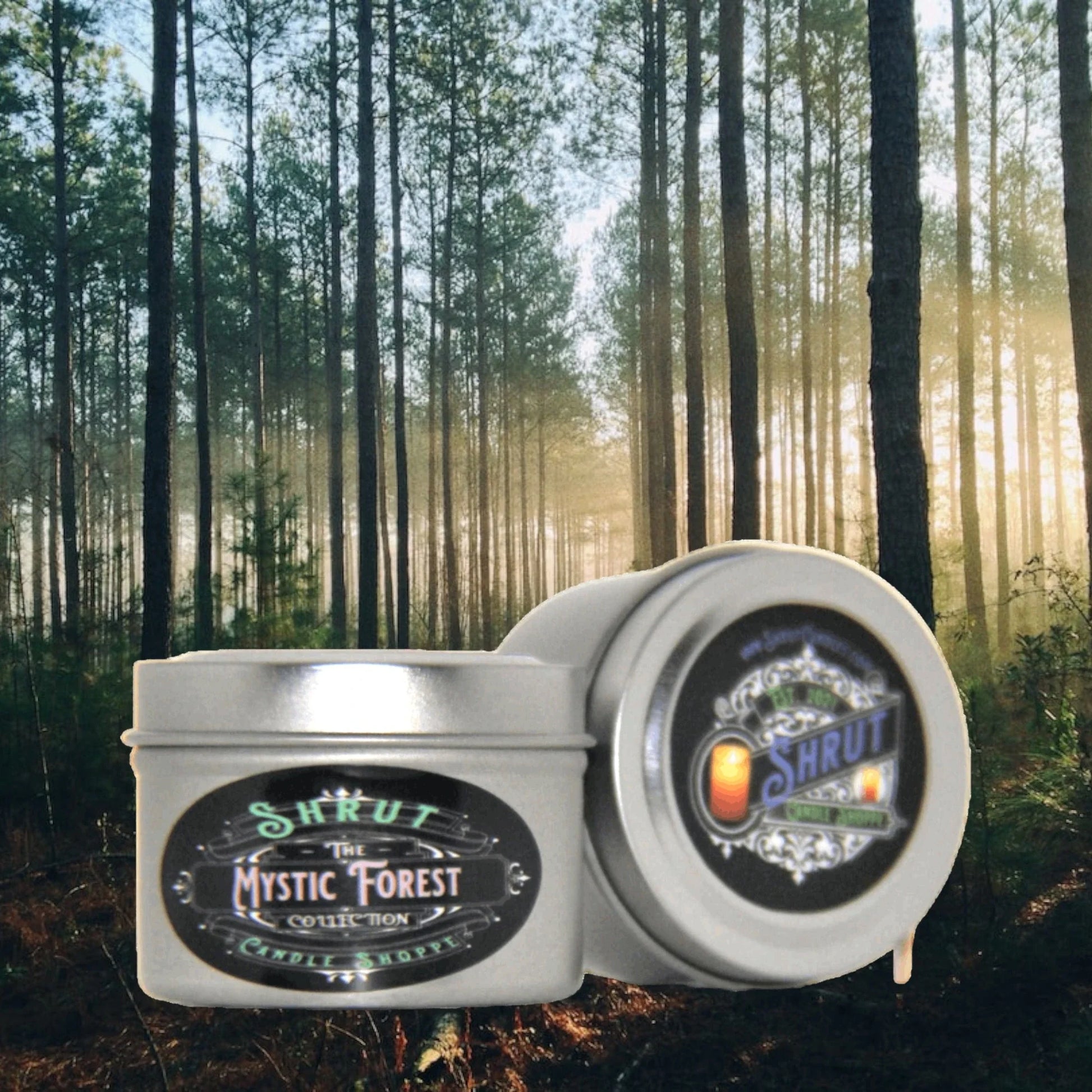 Mystic Forest Scented Candle - An Enchanting Journey