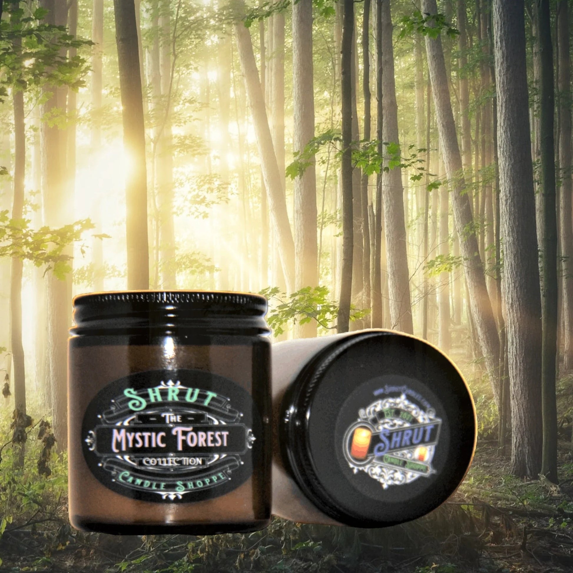 Mystic Forest Scented Candle - An Enchanting Journey