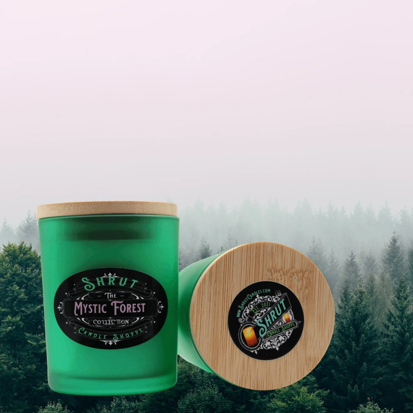 Mystic Forest Scented Candle - An Enchanting Journey