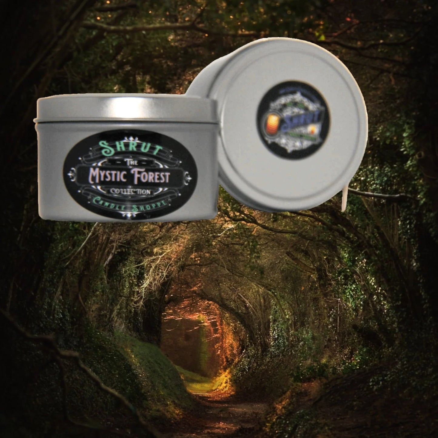 Mystic Forest Scented Candle - An Enchanting Journey